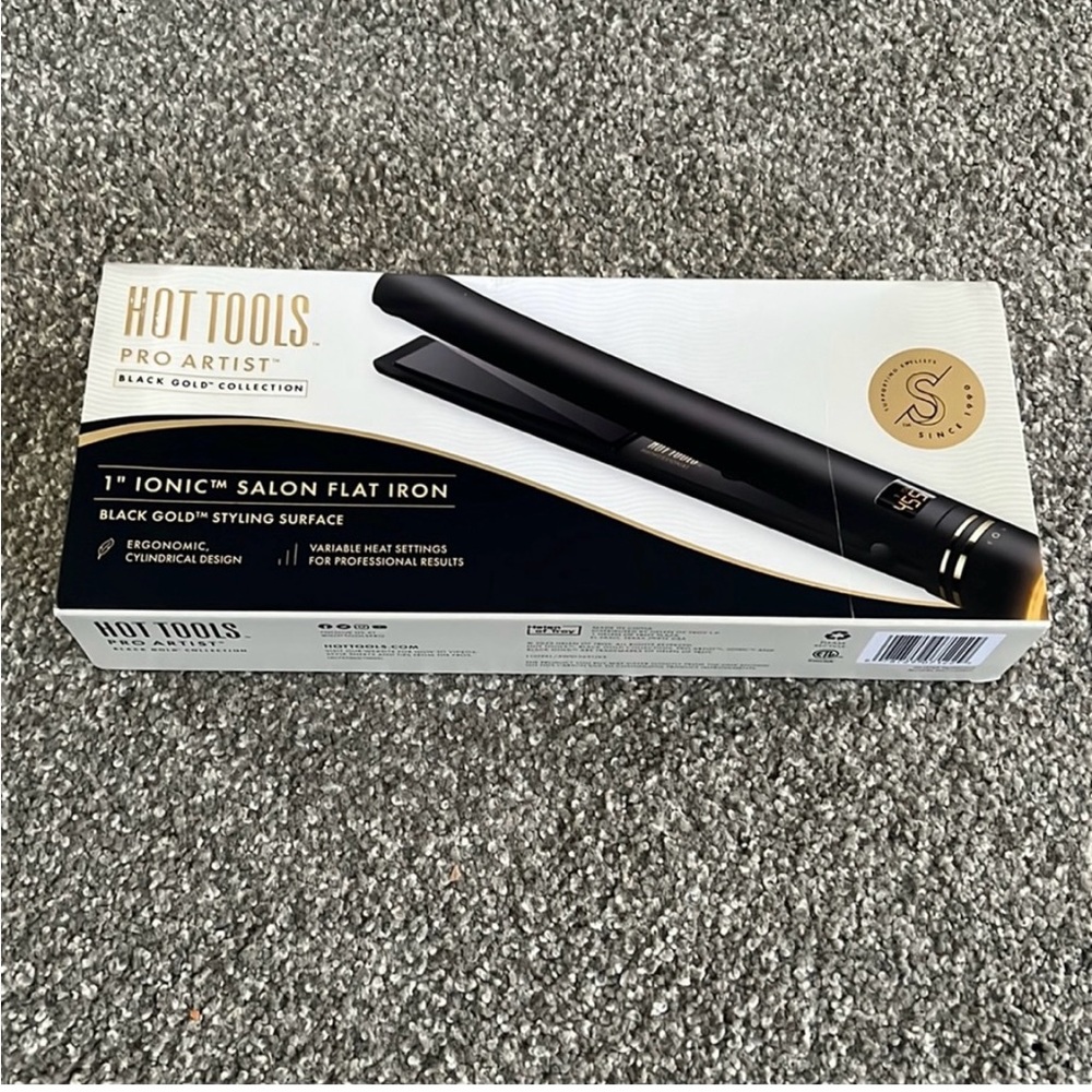 🆕 HOT TOOLS Pro Artist 1” Ionic Salon Flat Iron
